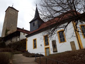 Bergfrieds und Schlosskapelle Unteraufseß